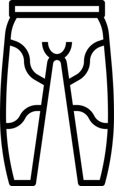 moda, güzellik ve biçim ikonu vektör illüstrasyonu 