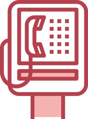 telefon konsepti vektör illüstrasyonu 