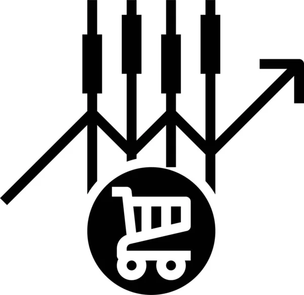 Visualização Dados Negócios Gráfico Estatístico Infográfico Financeiro — Vetor de Stock