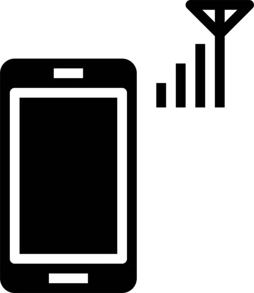 Icône Concept Téléphone Illustration Vectorielle — Image vectorielle