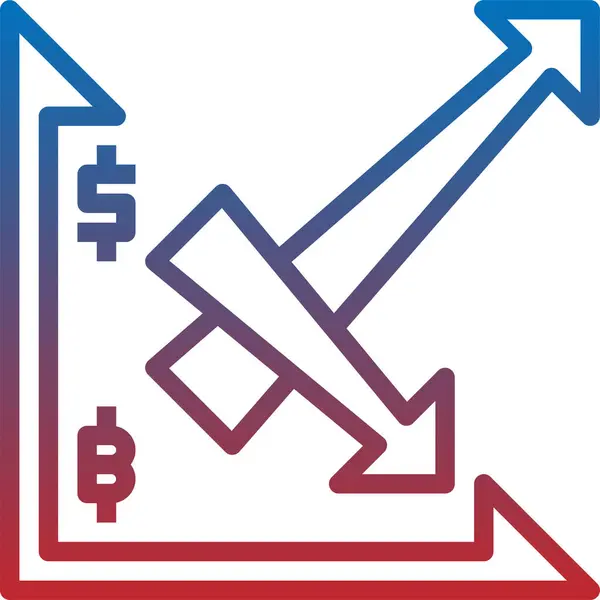 Grafik Simgesini Vektör Çizim Bar — Stok Vektör