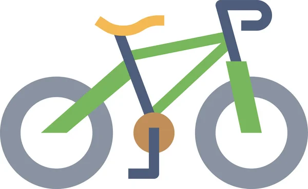 Fahrrad Ikone Vektorillustration — Stockvektor