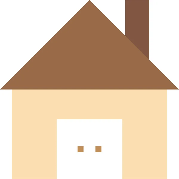 Home Icon Konzept Vektor Illustration — Stockvektor