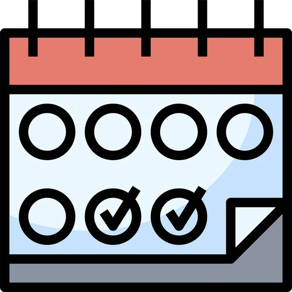 Illustrazione Vettore Concetto Tempo — Vettoriale Stock