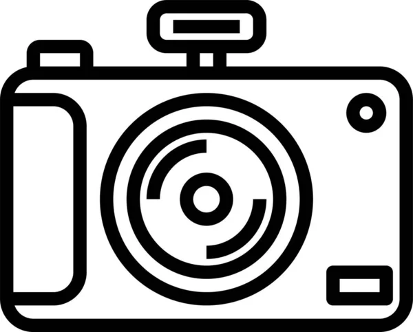 Camera Icoon Vector Illustratie — Stockvector