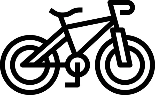 Bike Icon Vector Illustration — 스톡 벡터