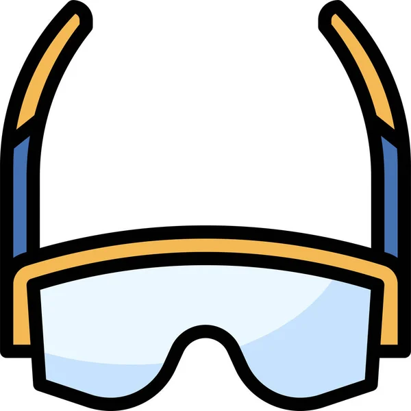 Icono Gafas Verano Ilustración Vectorial — Vector de stock