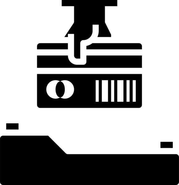 Ikona Kodu Kreskowego Ilustracja Wektora — Wektor stockowy