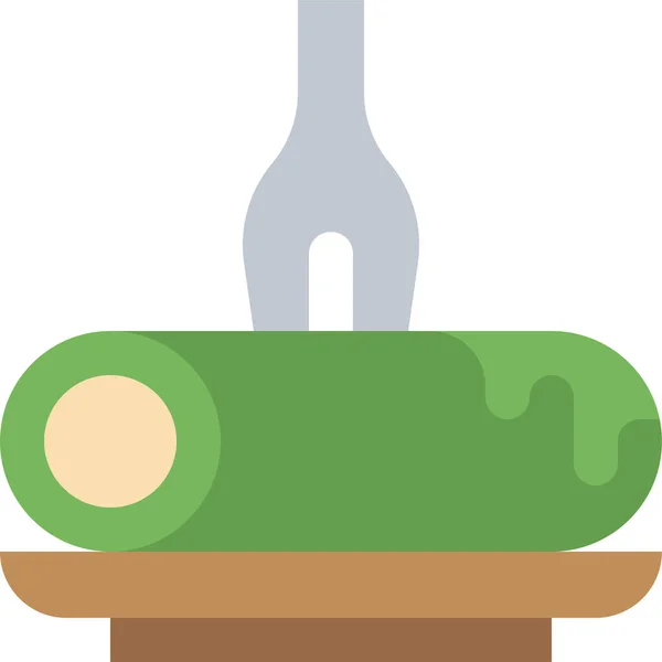 Essen Und Trinken Konzept Vektor Moderne Illustration Grafisches Symbol — Stockvektor
