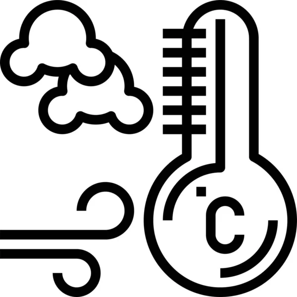 Ícone Celsius Ilustração Vetorial —  Vetores de Stock