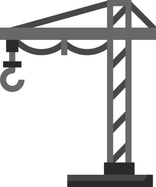 Yapı simgesi, vektör illüstrasyonu