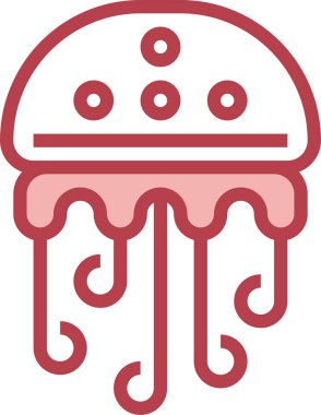 hayvan simgesi vektör illüstrasyonu 