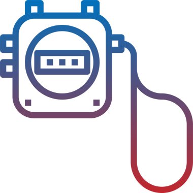 Stopwatch, uygulamalar ve web siteleri için zamanlayıcı düz vektör simgesini durdur