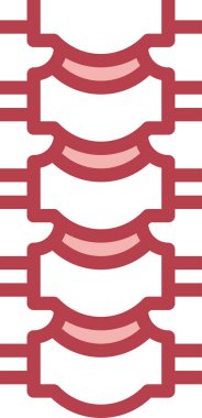 sağlık ve tıp konsepti ikon vektör illüstrasyonu 