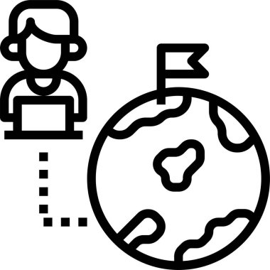 Eğitim simgesi, vektör illüstrasyonu