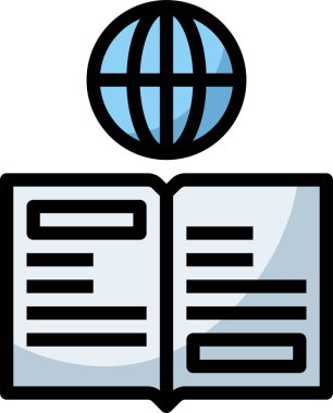 eğitim ve bilgi kavramı vektör illüstrasyonu 