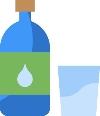 alkol içki kutsal kişilerin resmi, vektör çizim