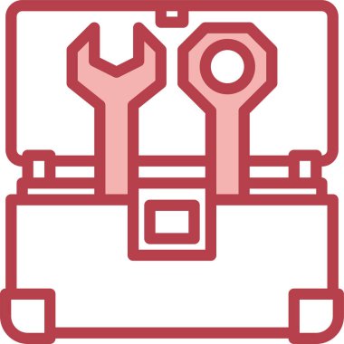 Araç kutusu simge vektör çizim