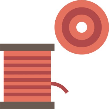 Filament simgesi, vektör illüstrasyonu