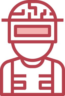 asker simgesi vektör illüstrasyonu 