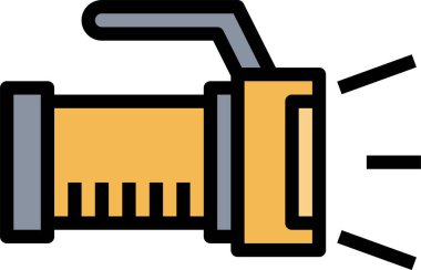 Keşif simgesi, vektör illüstrasyonu