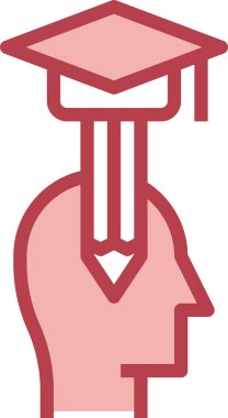 beyin bilgisi konsepti vektör illüstrasyonu 