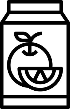 yiyecek ve içecek konsepti vektör modern resimleme simgesi 