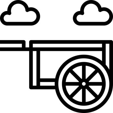 ahşap konsept vektör çizimi 