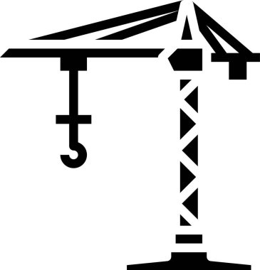 Kule Vinç vektör çizim