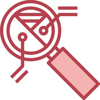 Ekonomik analiz simgesi, vektör illüstrasyonu