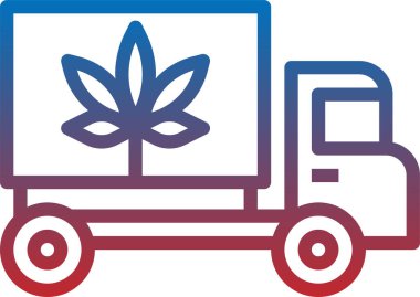 marijuana konsept vektör illüstrasyonu 