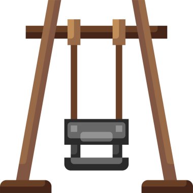 simge vektör çizim salıncak