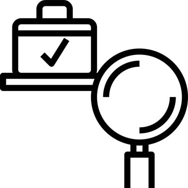 Yük tarayıcı simgesi, vektör illüstrasyonu