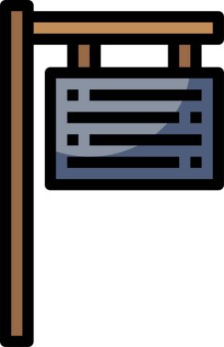 iş ve mali simge konsept vektör çizimi 