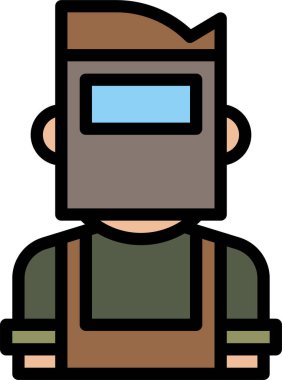 avatar simgesi vektör illüstrasyonu