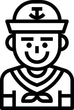 avatar simgesi vektör illüstrasyonu