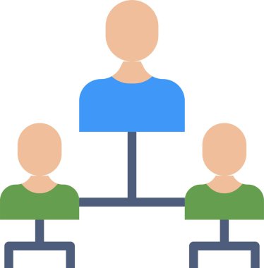 Komut simgesi zinciri, vektör çizimi