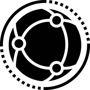 Paylaşılan simge, vektör illüstrasyonu