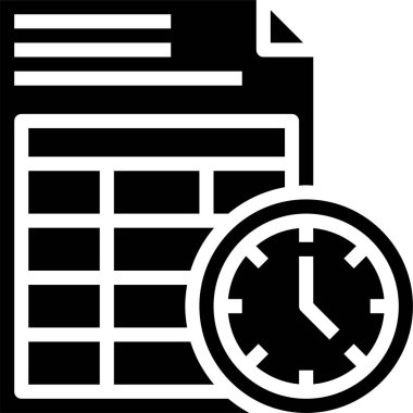 Takvim simgesi, vektör çizimi