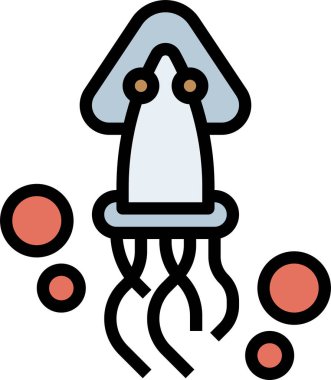 hayvan simgesi vektör illüstrasyonu 