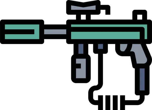Концепция Пейнтбола — стоковый вектор