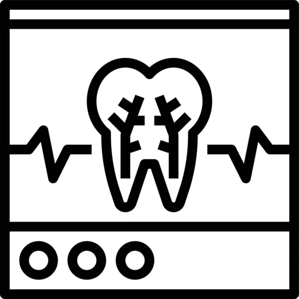 엑스레이치아 일러스트 — 스톡 벡터