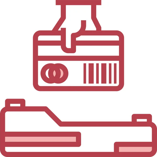 Ícone Código Barras Ilustração Vetorial —  Vetores de Stock