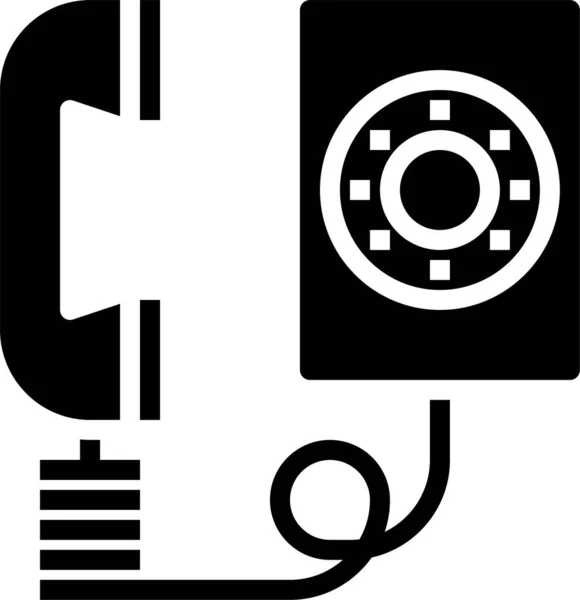 Іконка Телефонної Концепції Векторна Ілюстрація — стоковий вектор