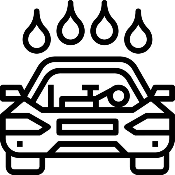Auto Service Symbol Vektor Abbildung — Stockvektor