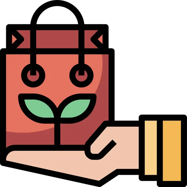 Tienda Icono Tienda Vector Ilustración — Vector de stock