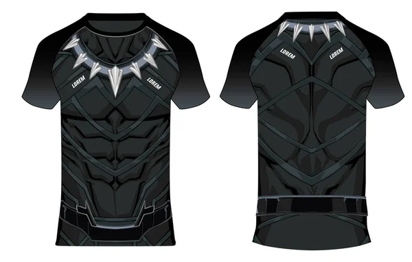 Sports Shirt Jersey Design Template Mock Uniform Kit Front Back Royalty Free Stock Illustrations