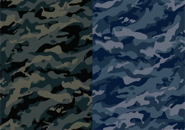 Camuflagem Padrão Abstrato Elemento Design Padrão Camuflagem Militar Para Fundo — Vetor de Stock