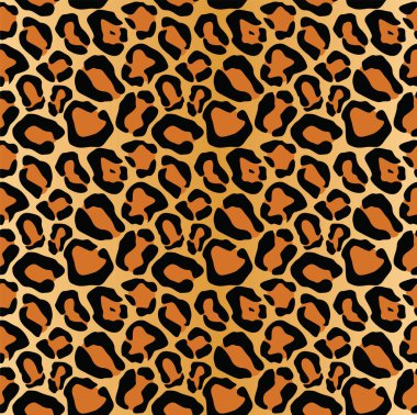 Kusursuz leopar desenli deri çizimi, kumaş ve tekstil baskısı için hayvan derisi deseni, ambalaj kağıdı, arkaplan, çita derisi deseni