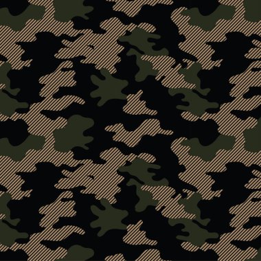 Ordu geçmişi için kamuflaj deseni, askeri kamuflaj deseni tasarım unsuru, baskı giysileri, kumaşlar, spor tişörtleri forması, web afişleri, posterler, kartlar ve duvar kağıtları.